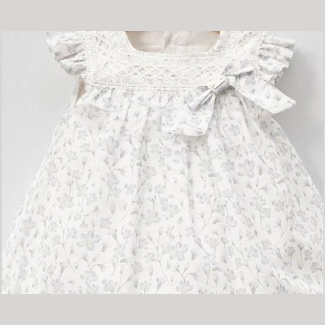Rochiță Fetițe Henrieta - Bumbac Organic cu Imprimeu Floral [5]