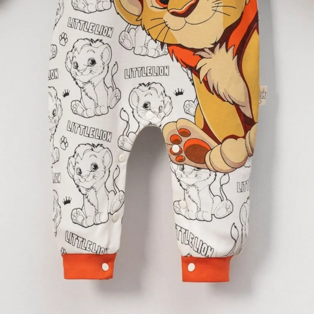 Salopetă Băieței Little Lion Bumbac 0–12 Luni [5]