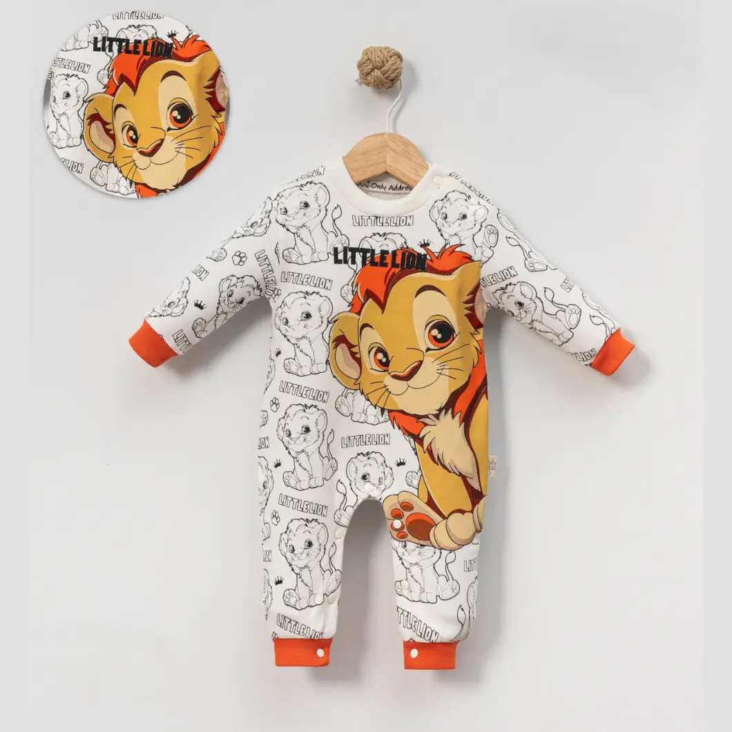 Salopetă Băieței Little Lion Bumbac 0–12 Luni [6]