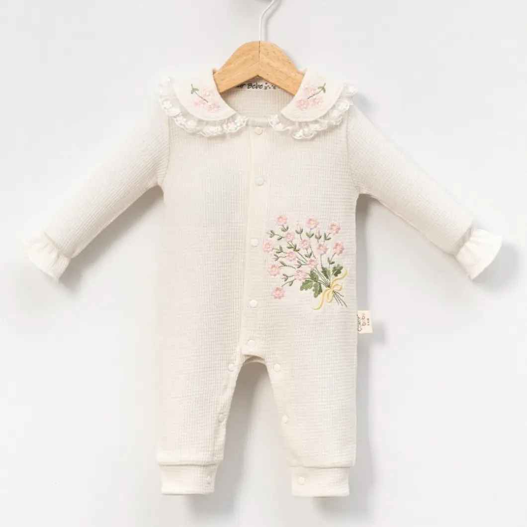 Salopetă Fetițe Primavera Bumbac 0–12 Luni [2]