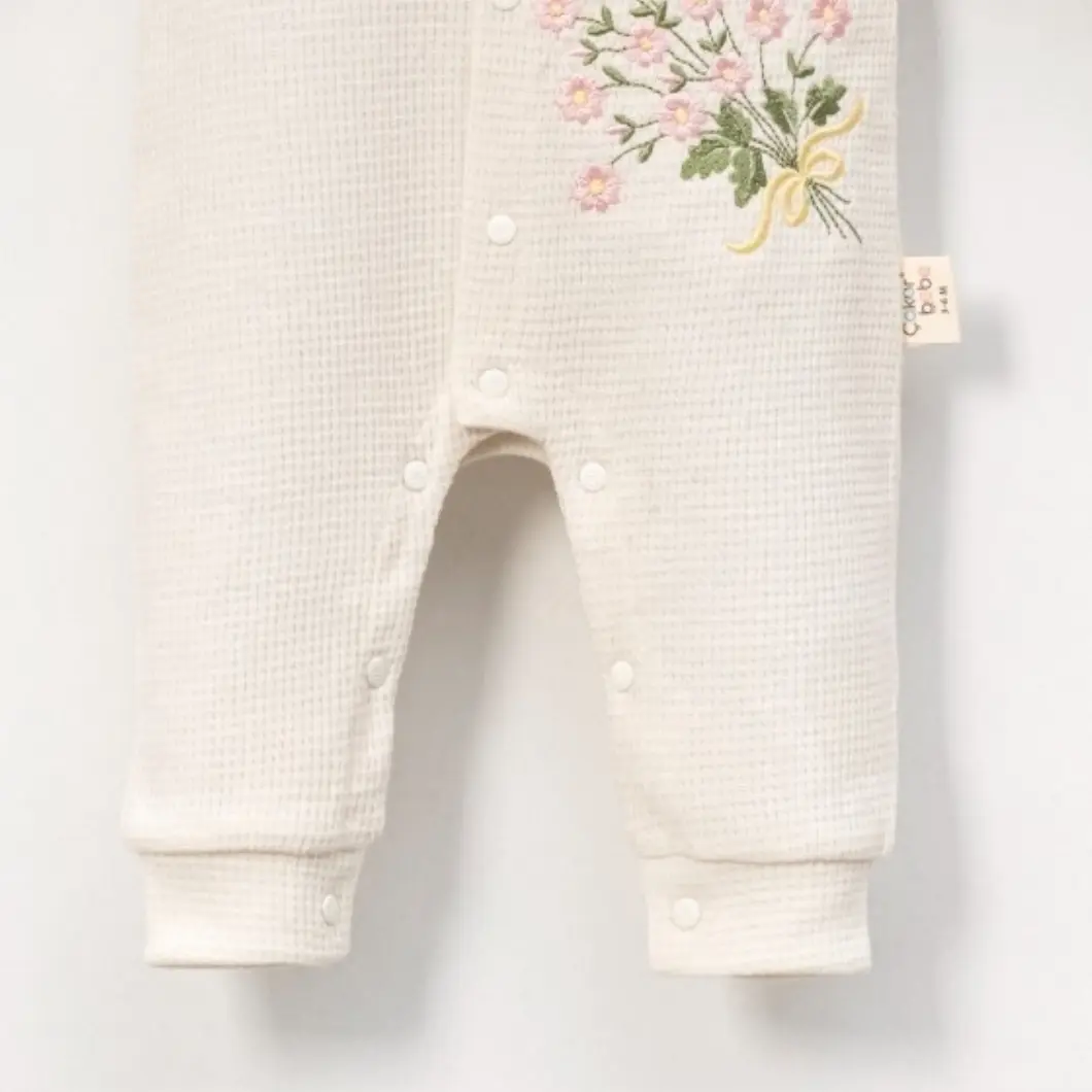 Salopetă Fetițe Primavera Bumbac 0–12 Luni [5]