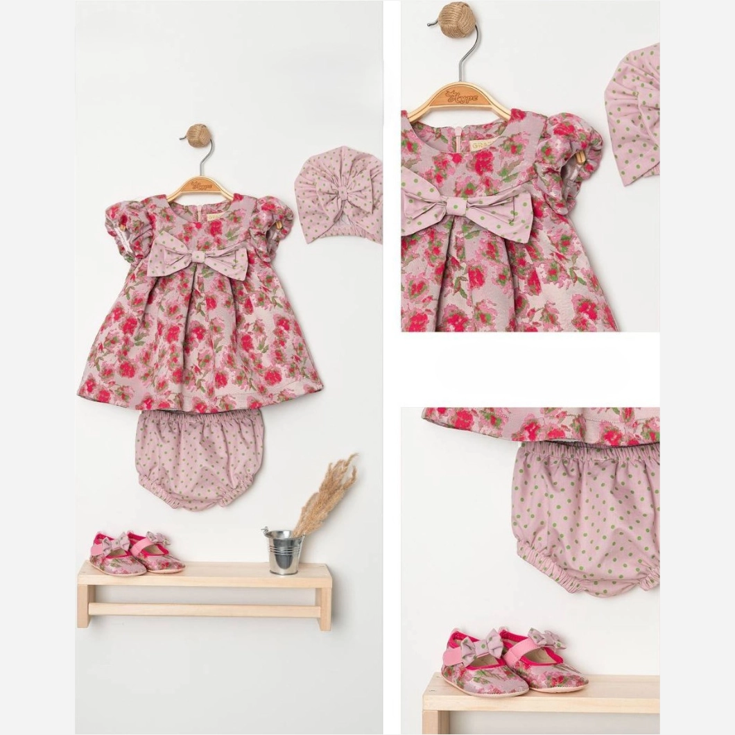 Set Rochiță cu Accesorii Fetițe - Roses are Red din Brocard [3]
