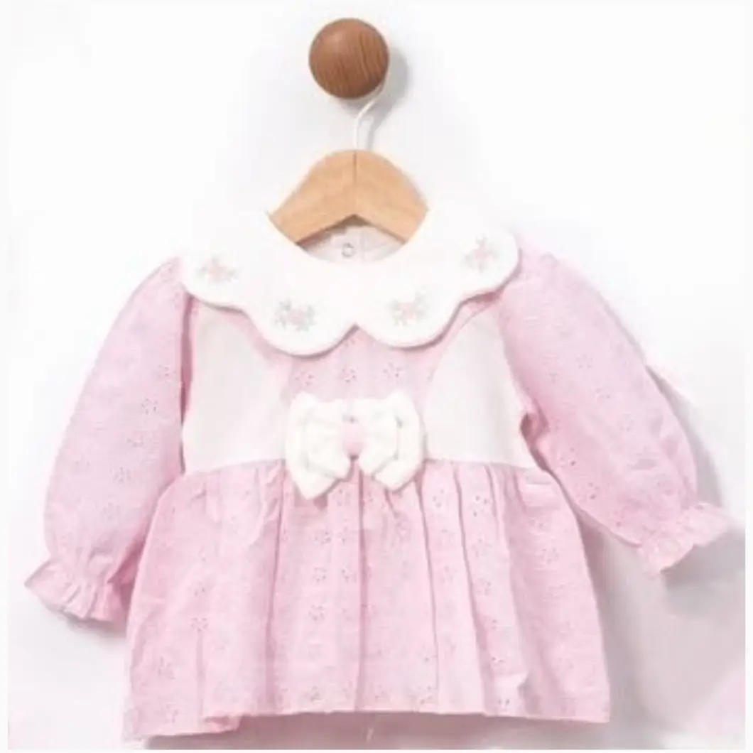 Set 10 Piese Nou-Născut Fetiță – Antique Roz Bumbac OEKO-TEX [5]