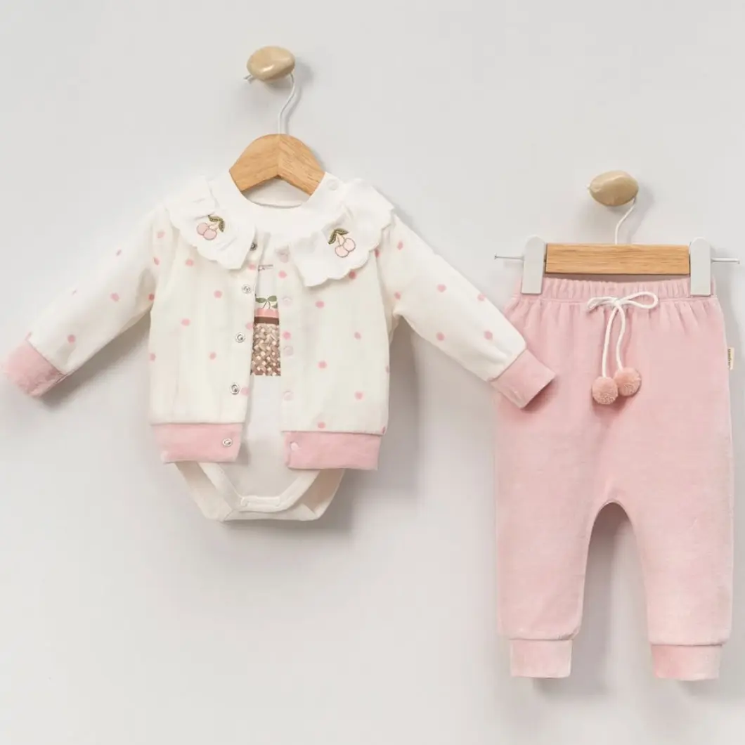 Set 3 Piese Fetițe – Sweet Cherry – 100% Bumbac OEKO-TEX [2]