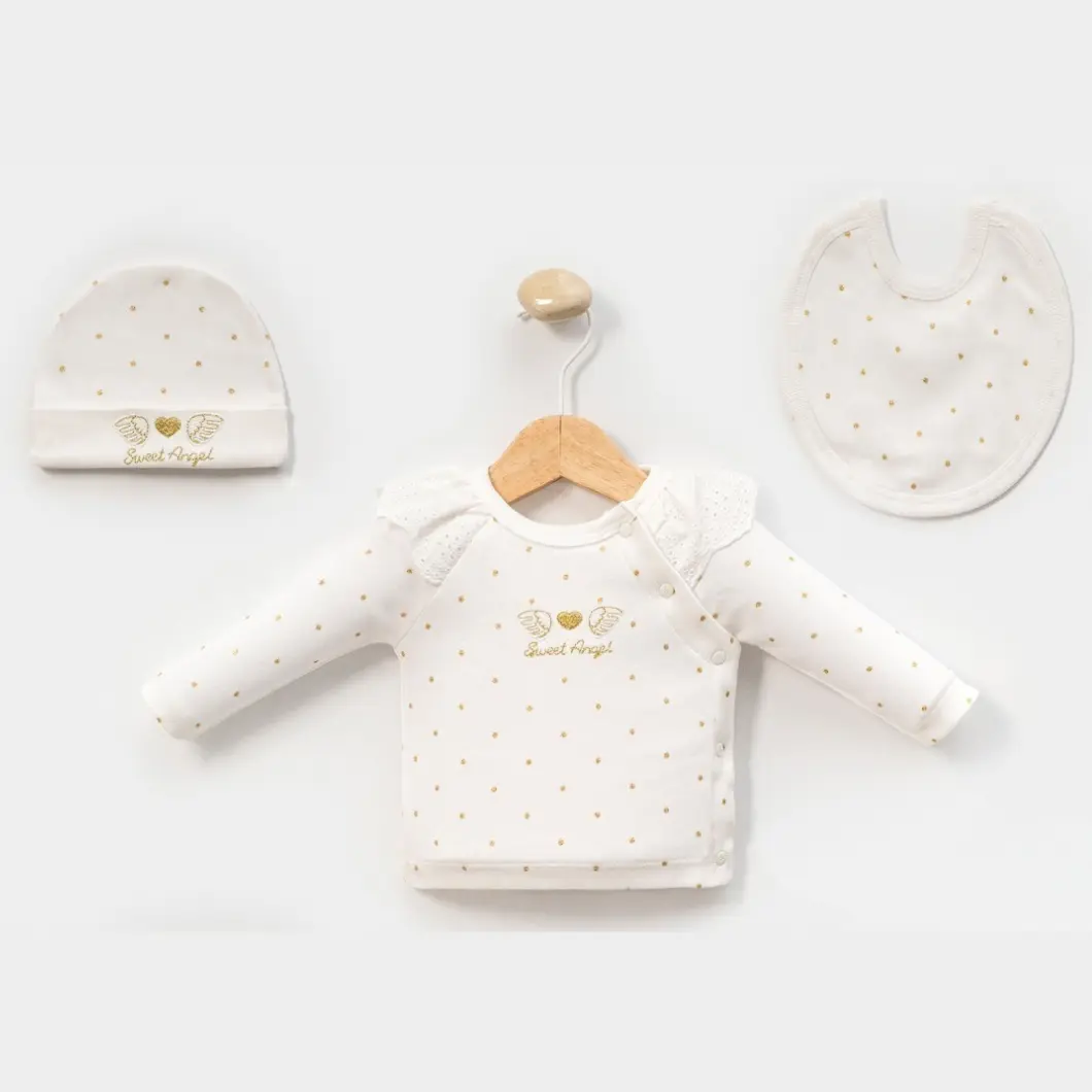 Set 5 Piese Fetițe Sweet Angel 0–3 Luni Bumbac OEKO-TEX [4]