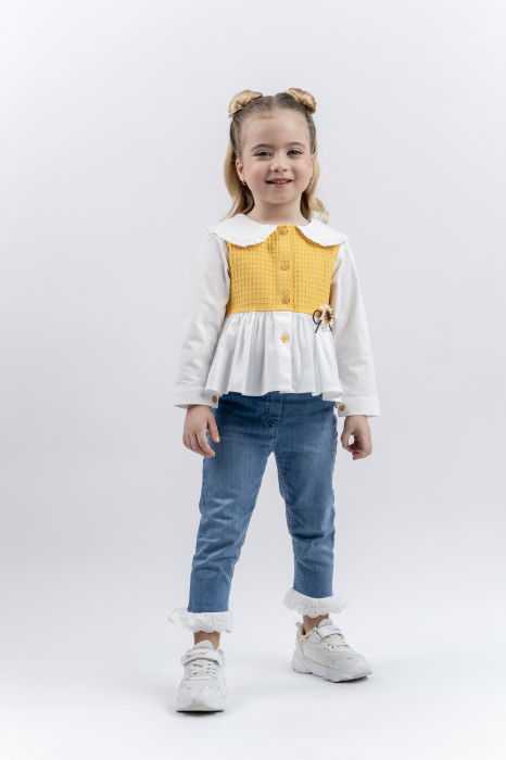 Set 2 piese Karina- Camasa  și Pantalon Blug [1]