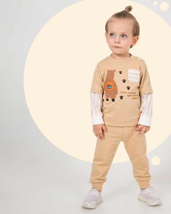 Set 2 Piese pentru Băieți - Bear Paws [1]