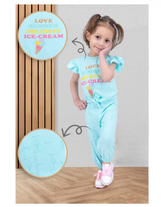 Set 2 Piese pentru Fetite "Love Ice Cream" [1]
