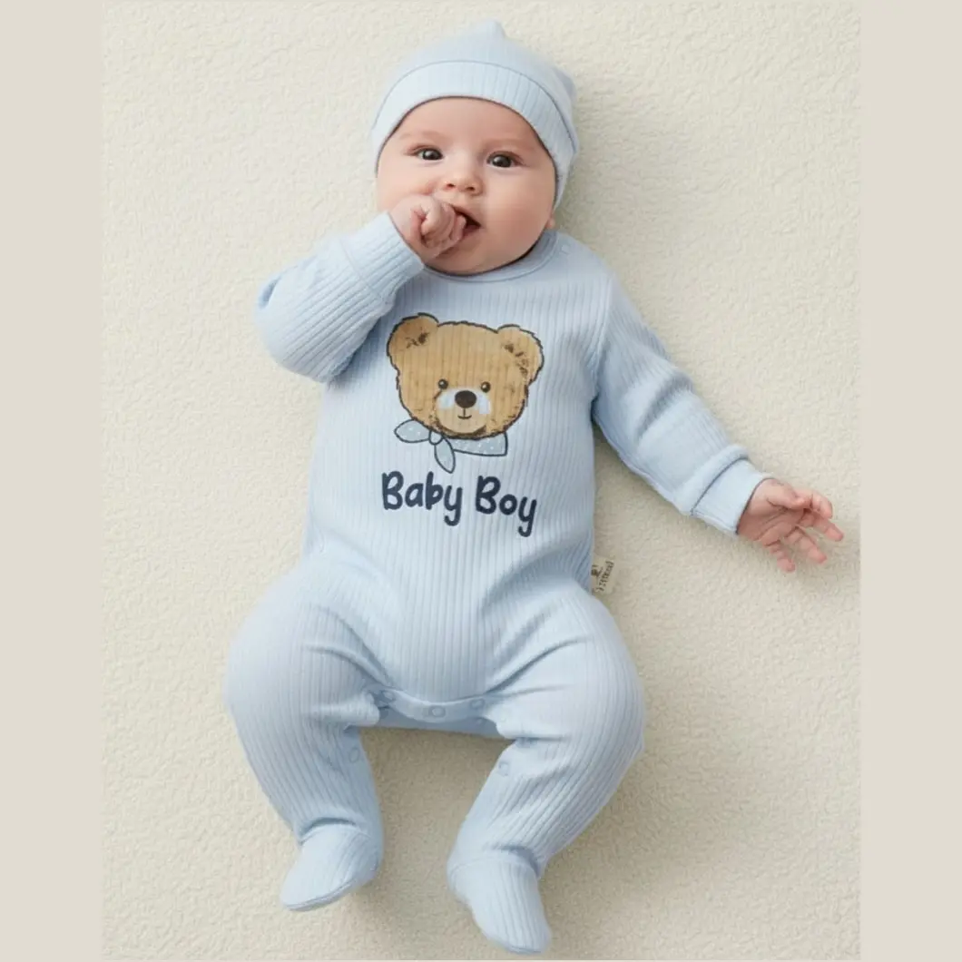 Set 2 Salopete Băieței – Baby Boy – Bumbac OEKO-TEX [11]