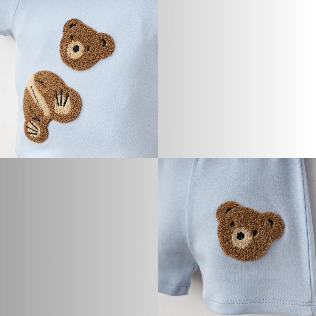 Compleu Vară Băieței Yogi Bear - Bumbac 100% Premium [8]