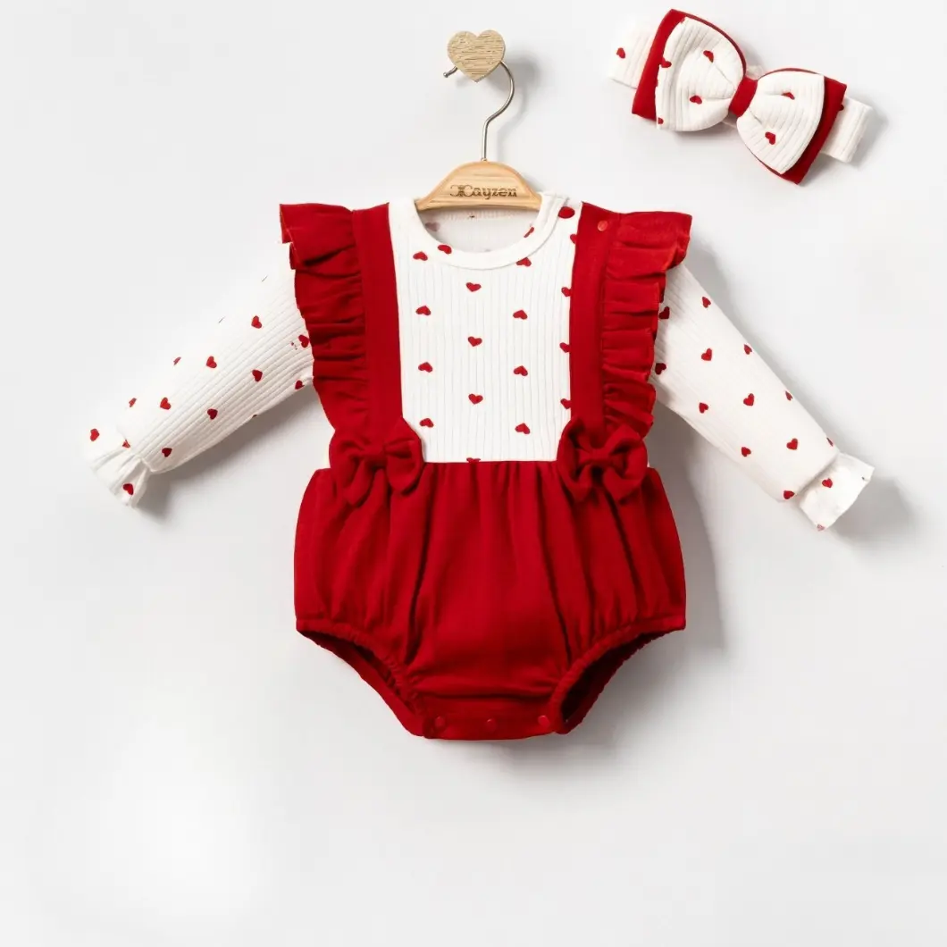 Set 3 Piese Fetițe DeSiRe Bumbac 3–12 Luni [6]