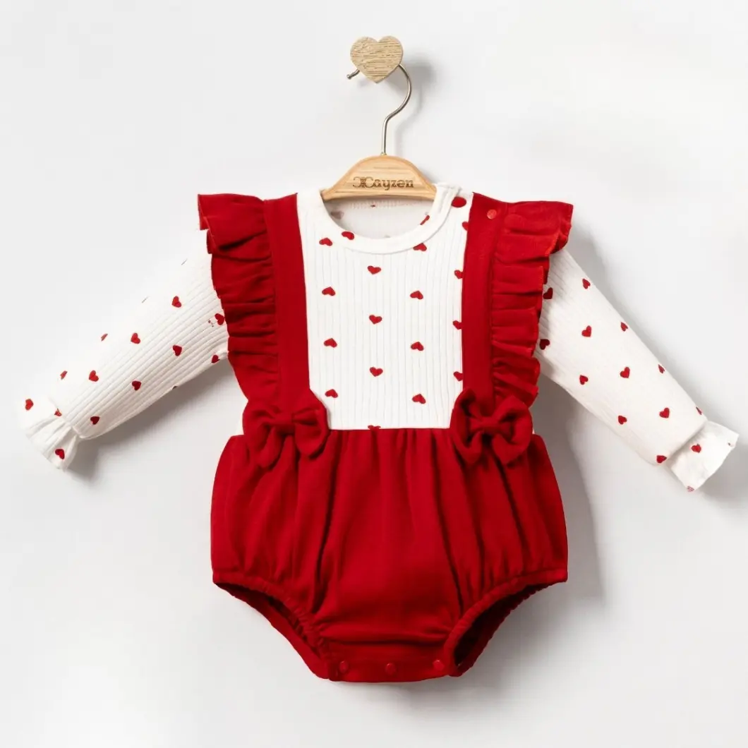 Set 3 Piese Fetițe DeSiRe Bumbac 3–12 Luni [5]