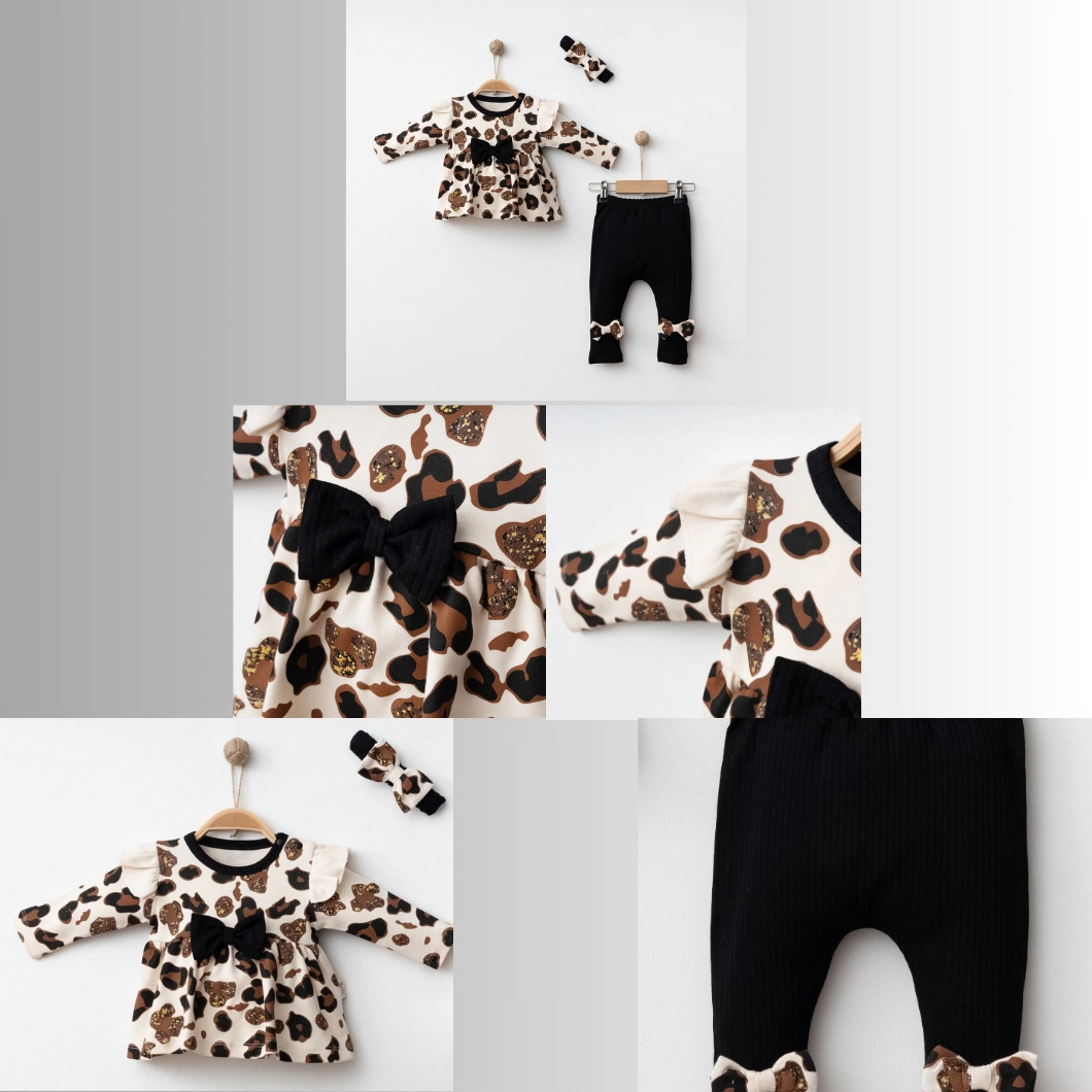 Set 3 Piese Fetițe Beyonce - Bumbac 100% Premium [8]