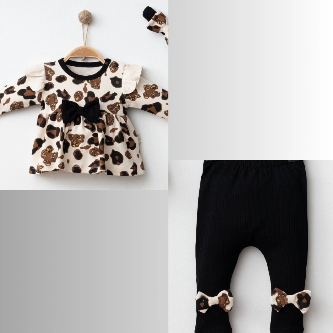 Set 3 Piese Fetițe Beyonce - Bumbac 100% Premium [2]