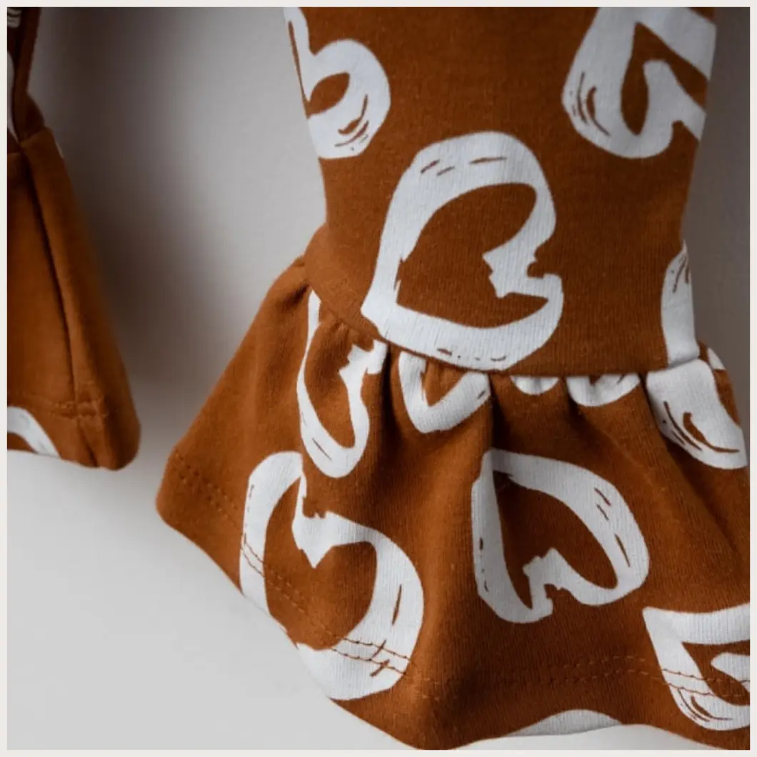 Set 3 Piese Fetițe Lovely Bear - 100% Bumbac premium [8]