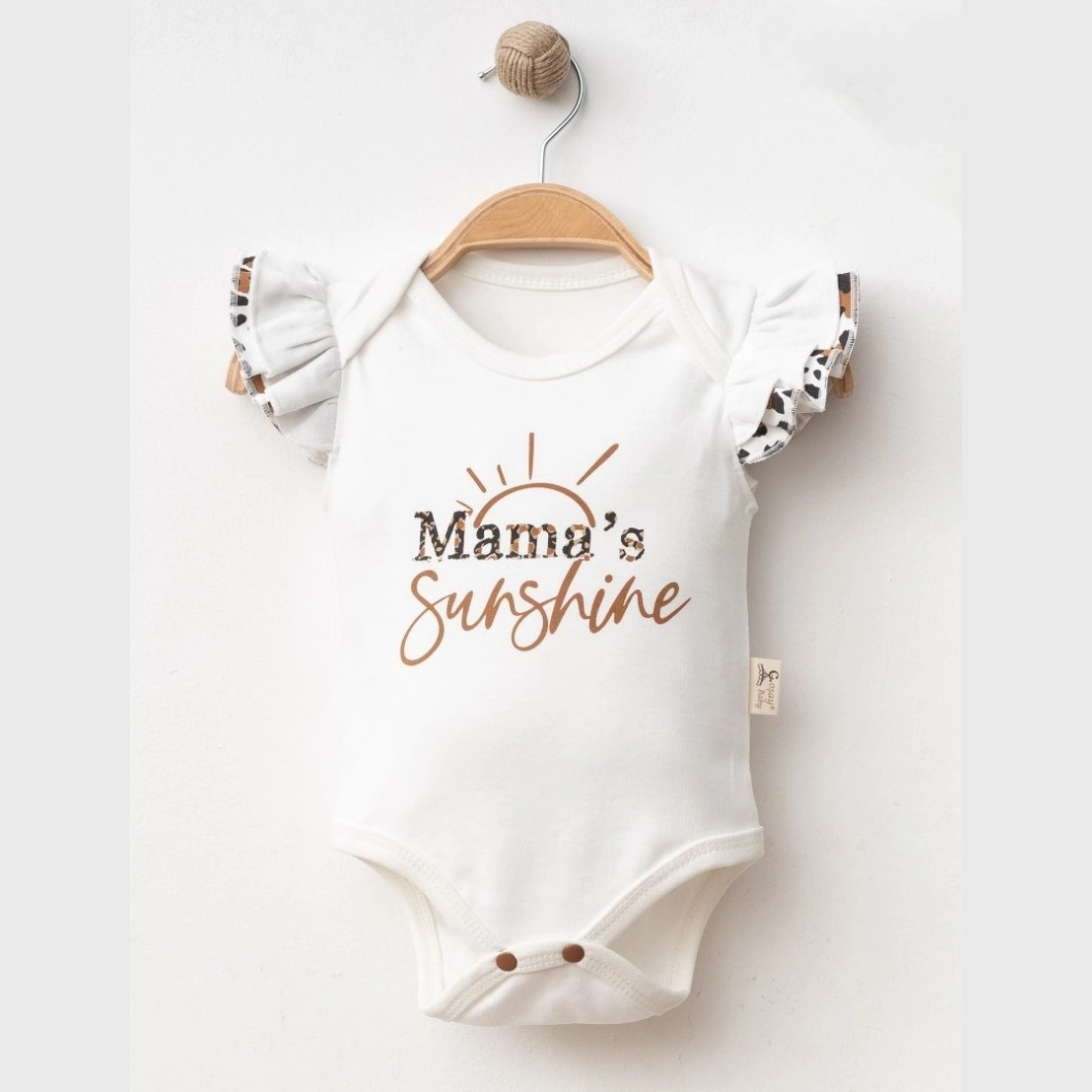 Body Fetițe Mama's Sunshine - Bumbac 100% Premium [2]