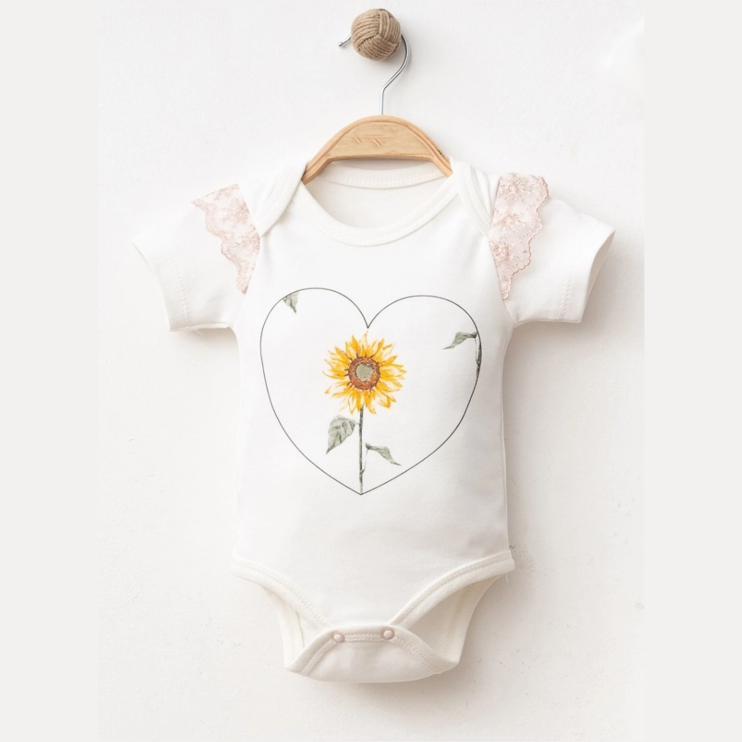 Set 3 Piese Fetițe Spring Sense Alb - Bumbac 100% Premium [2]