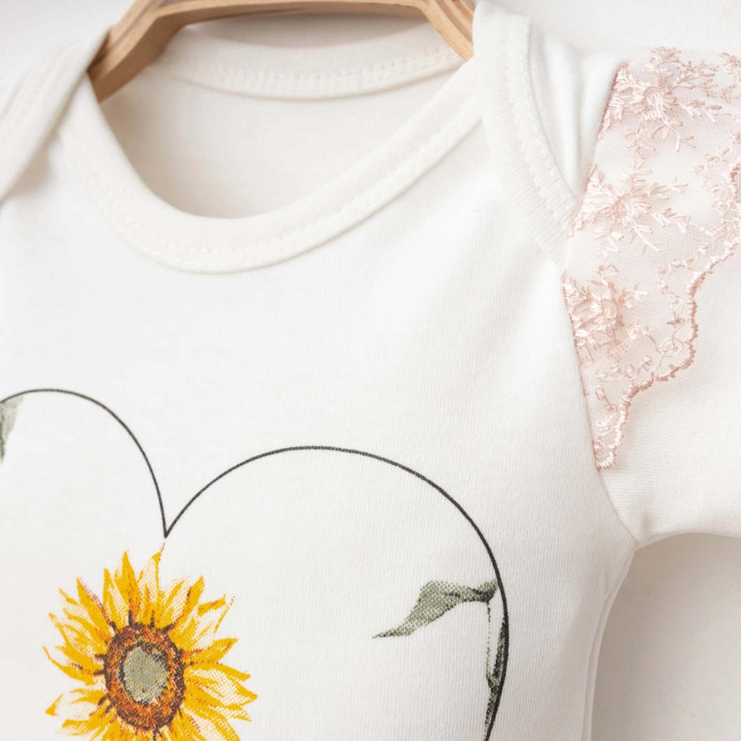 Set 3 Piese Fetițe Spring Sense Alb - Bumbac 100% Premium [4]