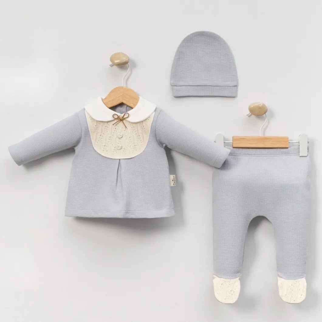 Set 5 Piese Băieței Adrian Bumbac OEKO-TEX 0–3 Luni [6]