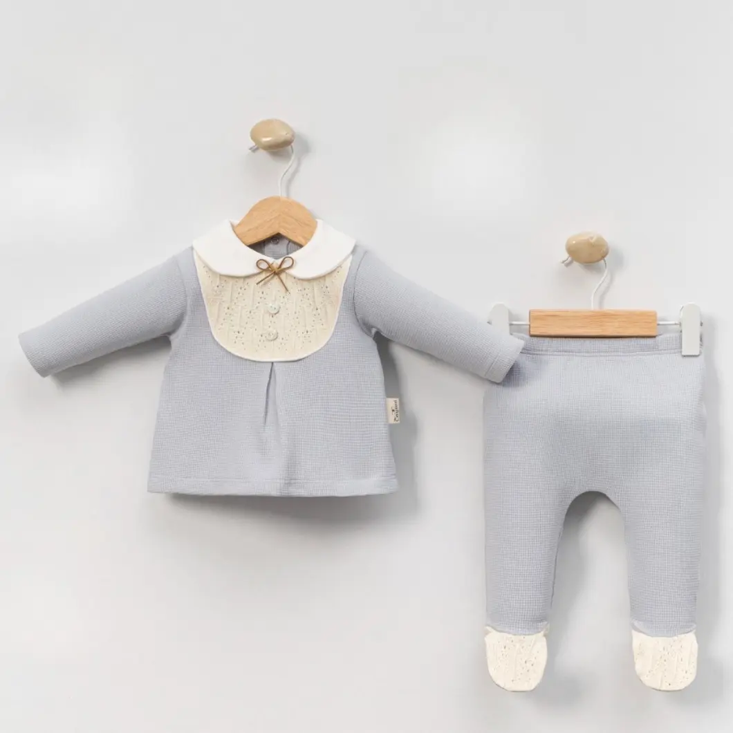 Set 5 Piese Băieței Adrian Bumbac OEKO-TEX 0–3 Luni [3]