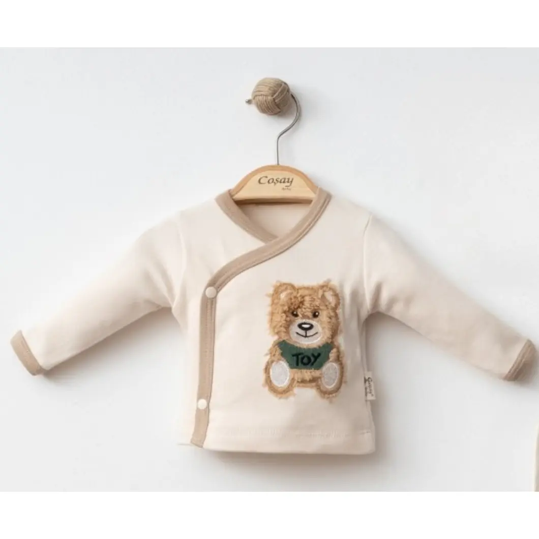 Set 5 Piese Băieței Toy Bear-100% Bumbac [5]