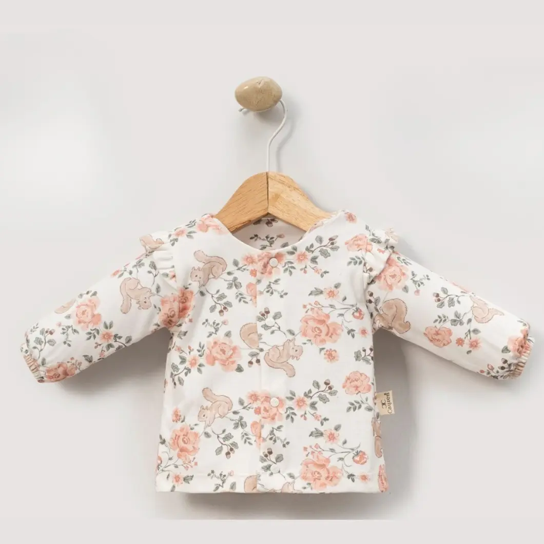 Set 5 Piese Fetițe Veverița Veselă Bumbac OEKO-TEX 0–3 Luni [5]