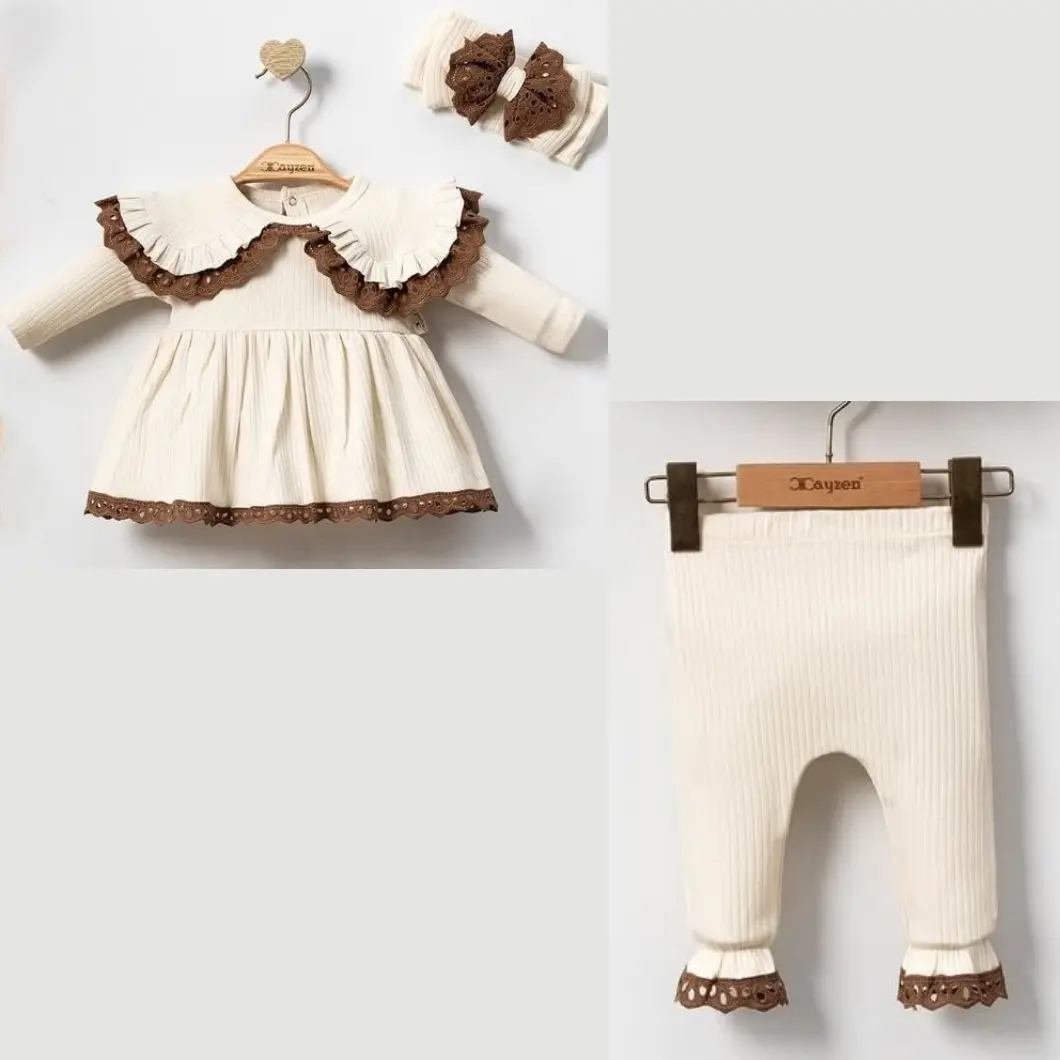 Set 5 Piese Nou-Născuți - Abigail, Bumbac 100% OEKO-TEX [10]