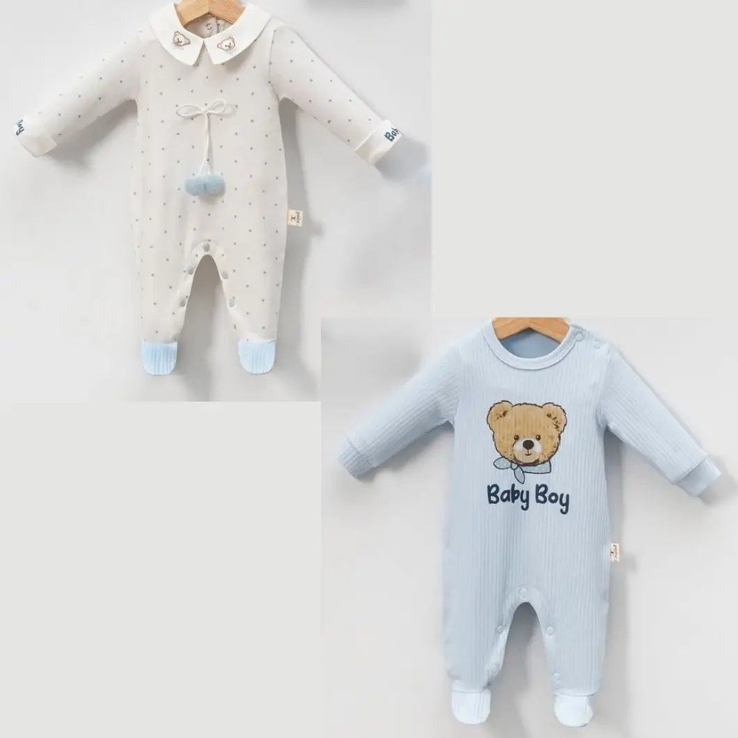 Set 2 Salopete Băieței – Baby Boy – Bumbac OEKO-TEX [10]