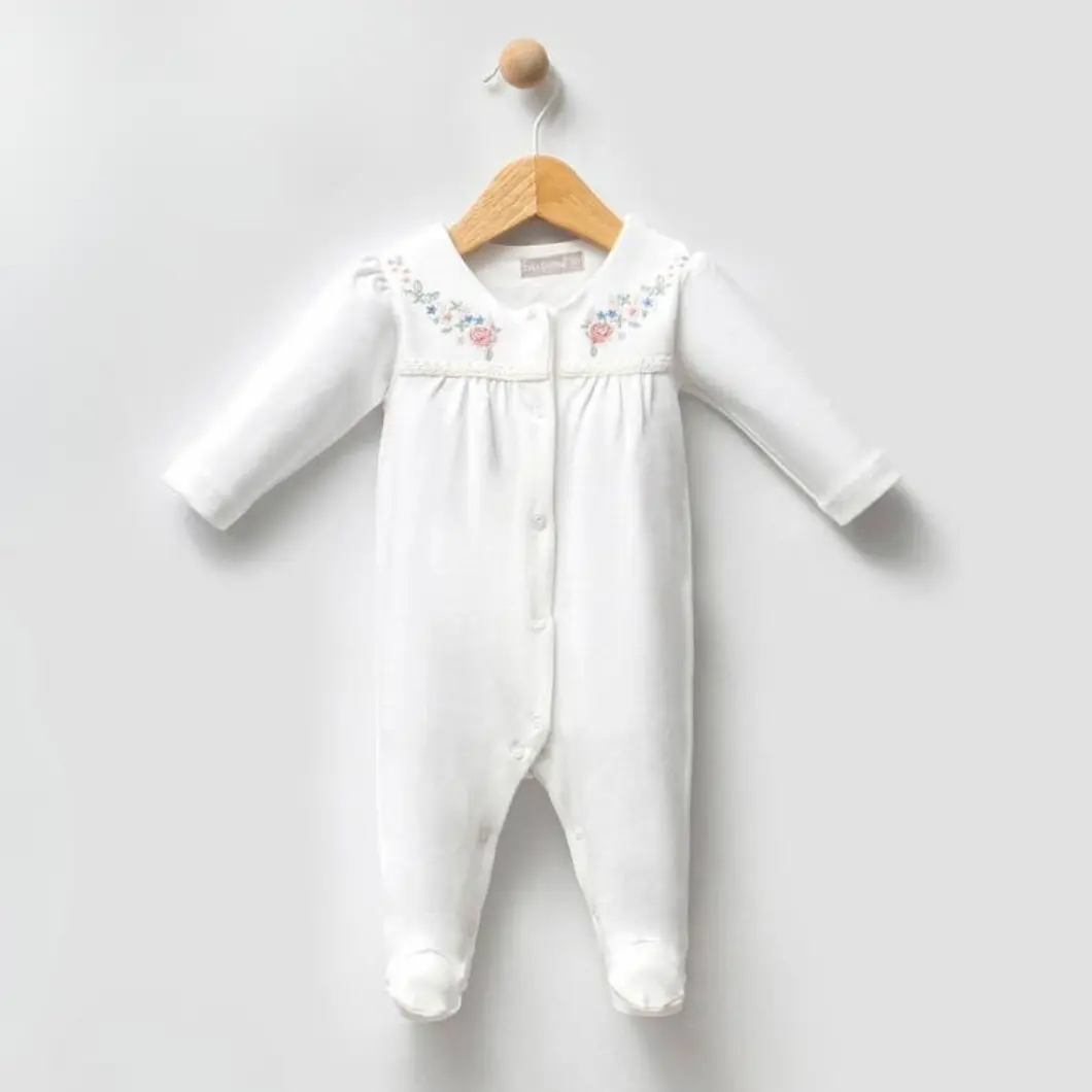 Set 5Piese Nou Născuți White Daisy - 100% Bumbac [5]