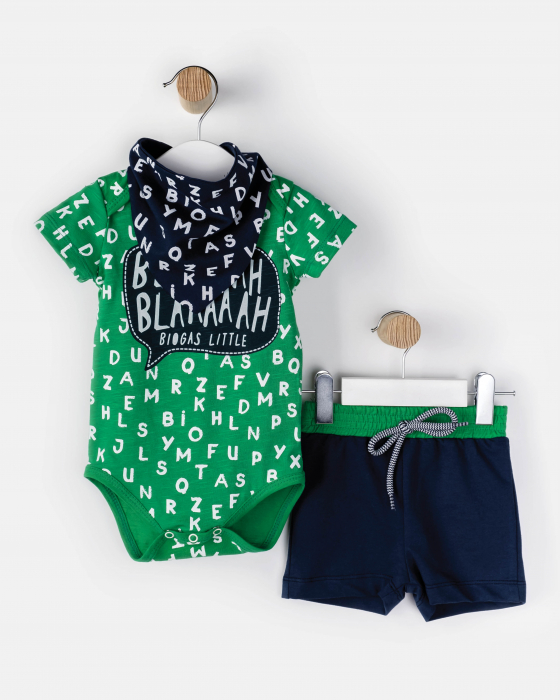 Set Băiețel Xavier - Body si Pantalon Scurt [1]