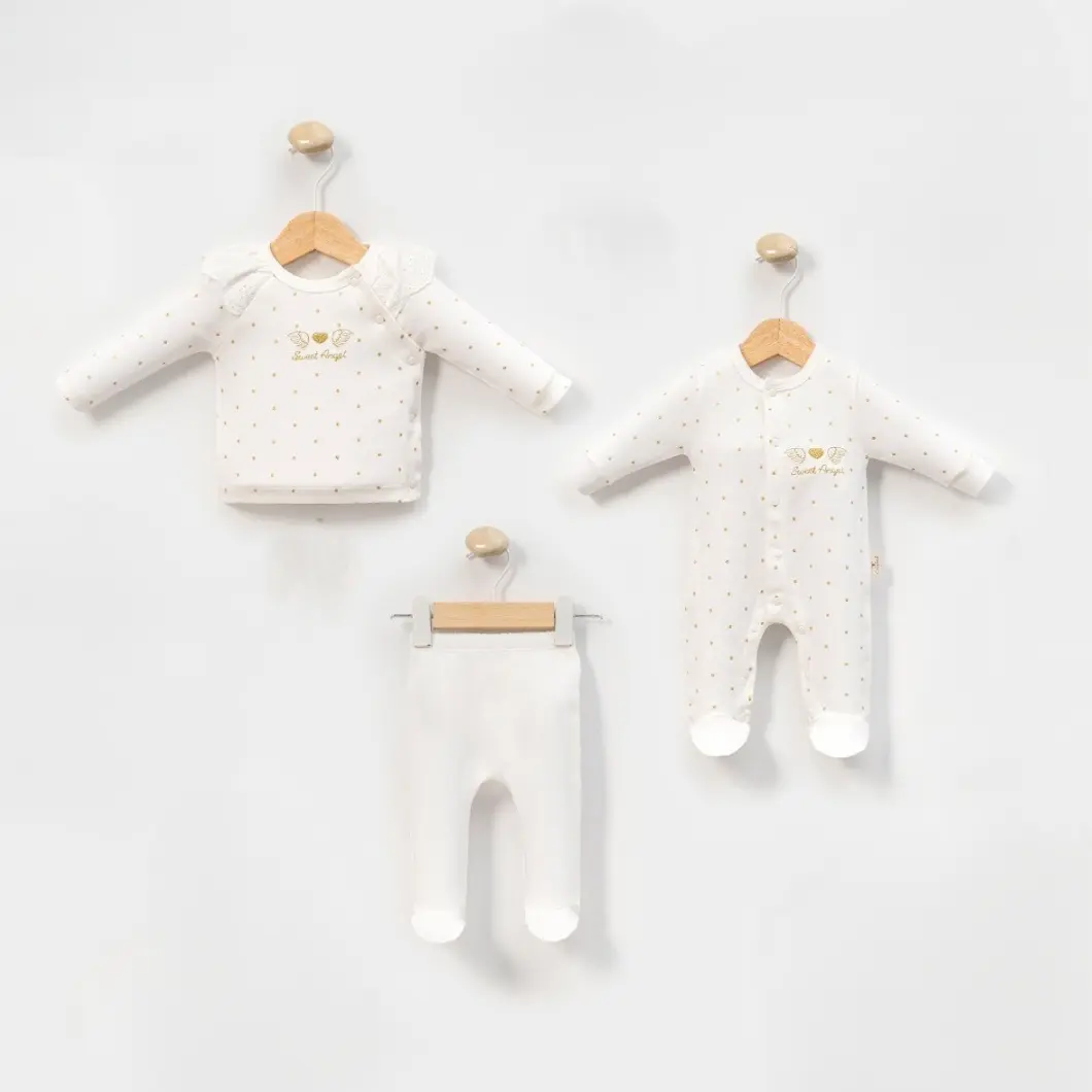 Set 10 piese fetițe Sweet Angel din bumbac 100 procent certificat OEKO TEX [7]