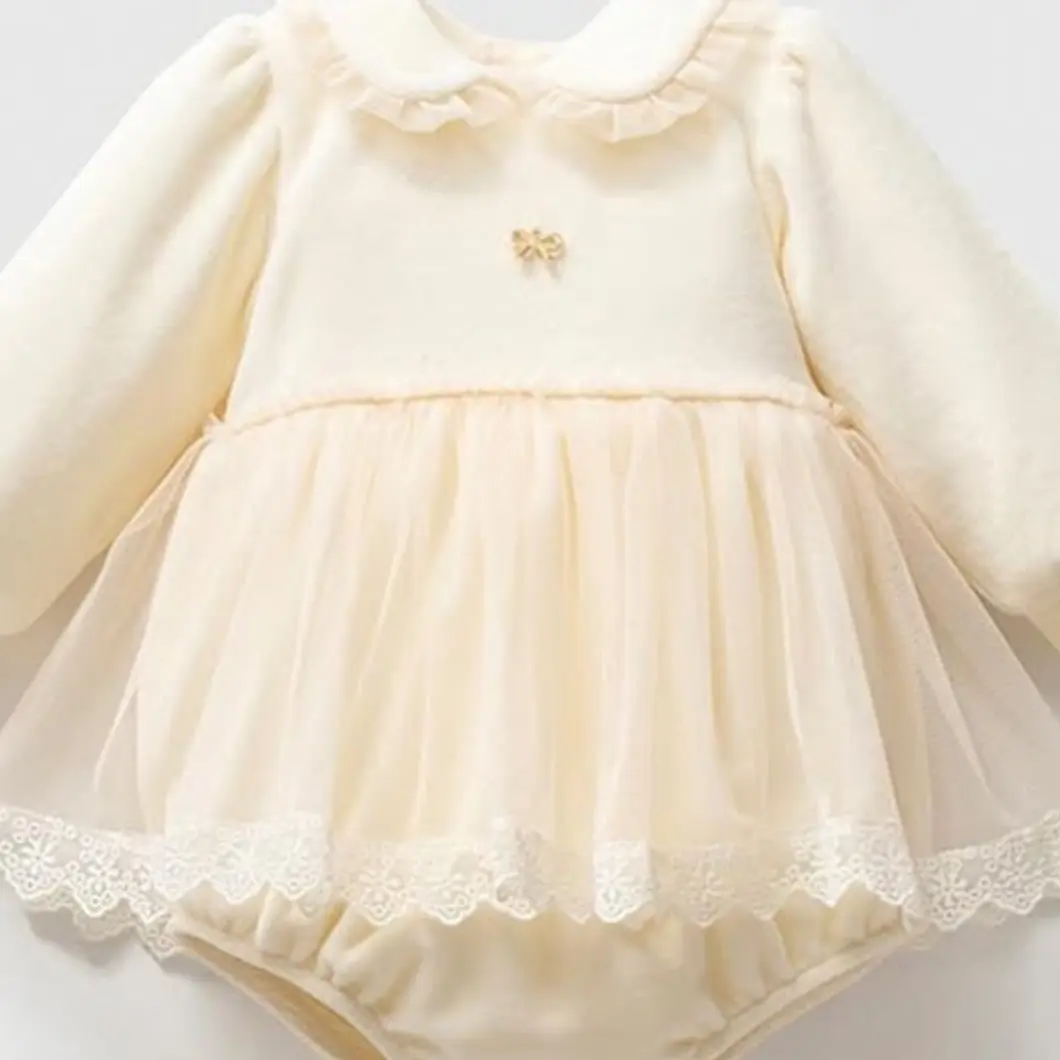 Set Botez Catifea Premium Fetițe Stefania [4]