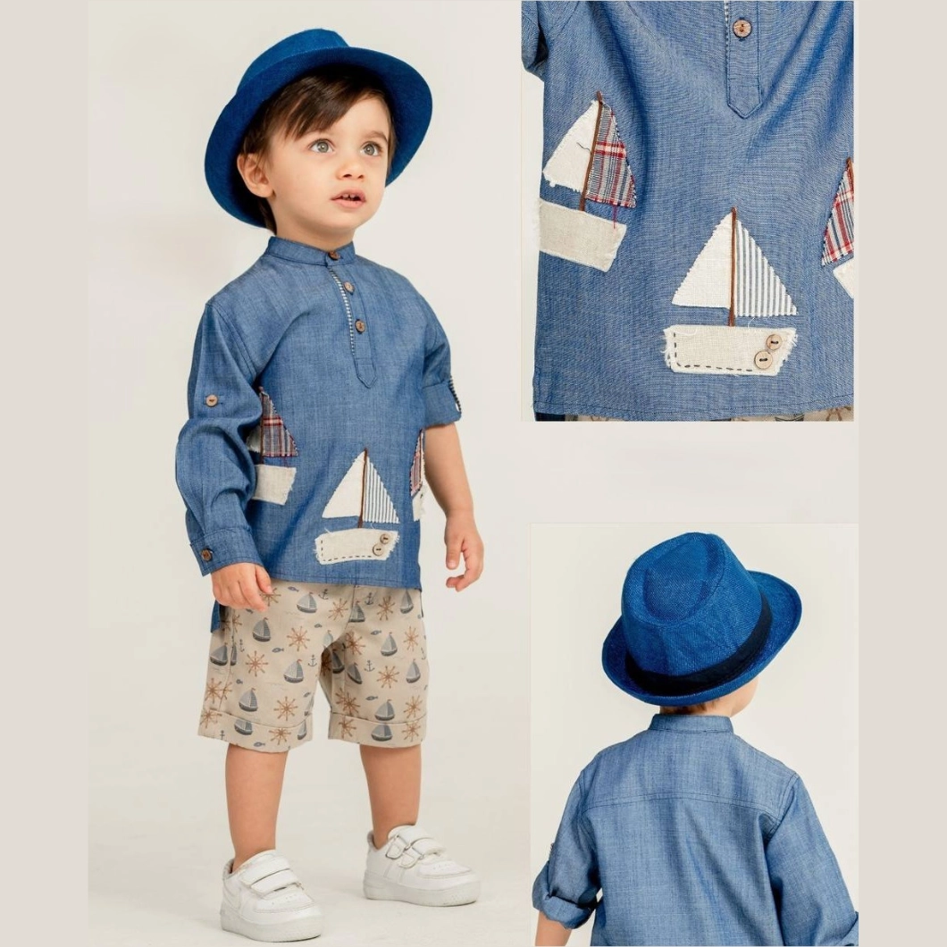 Set 3 Piese Băieți - Eminem, Denim Style, 1-5 ani [1]
