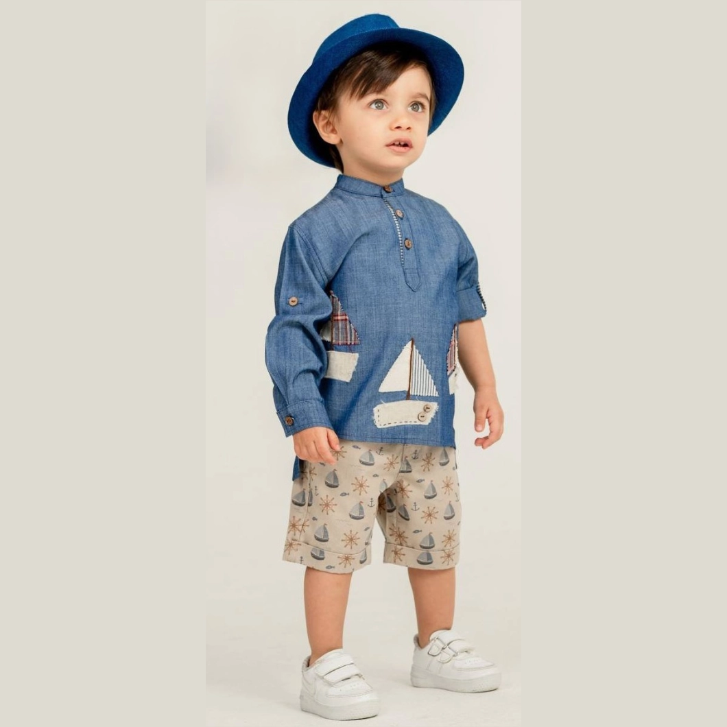 Set 3 Piese Băieți - Eminem, Denim Style, 1-5 ani [2]