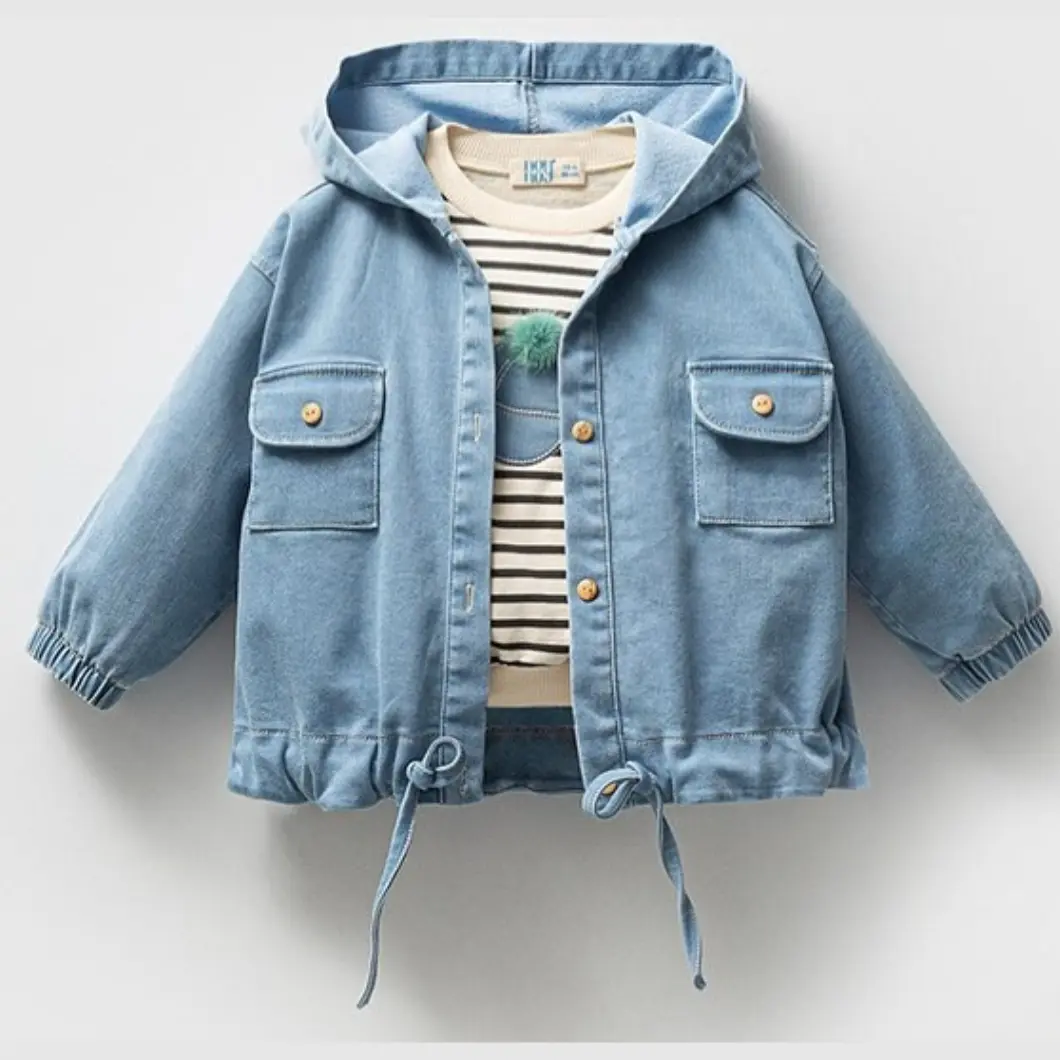Set Casual 3 Piese Băieței Beckam denim [3]