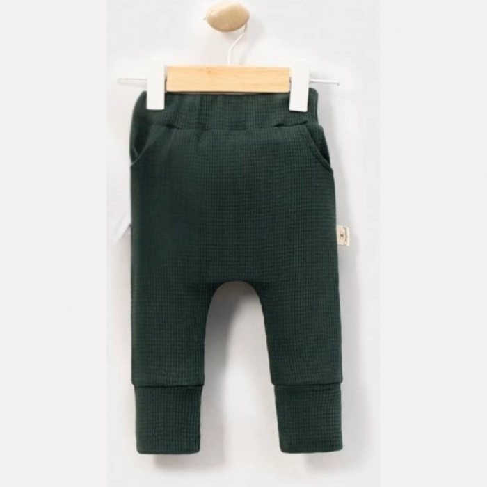 Set Elegant 2 Piese Băieței - Benjamin, Verde, Bumbac 100% [6]