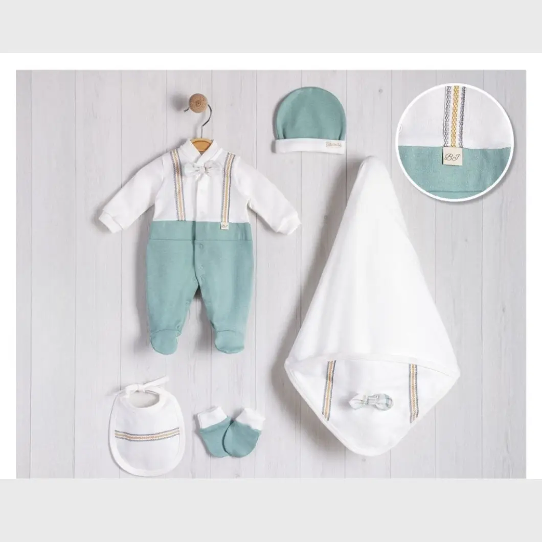 Set Elegant 5 Piese Bebeluși Jimmy  Prematuri [6]