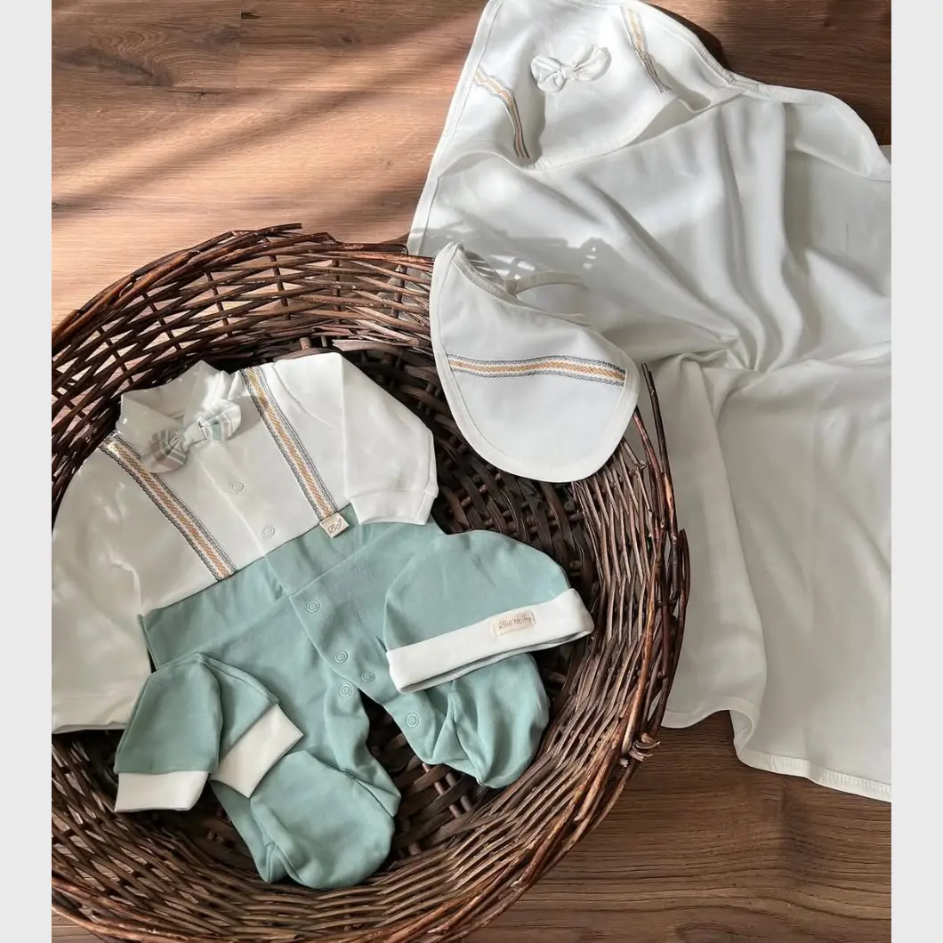 Set Elegant 5 Piese Bebeluși Jimmy  Prematuri [9]