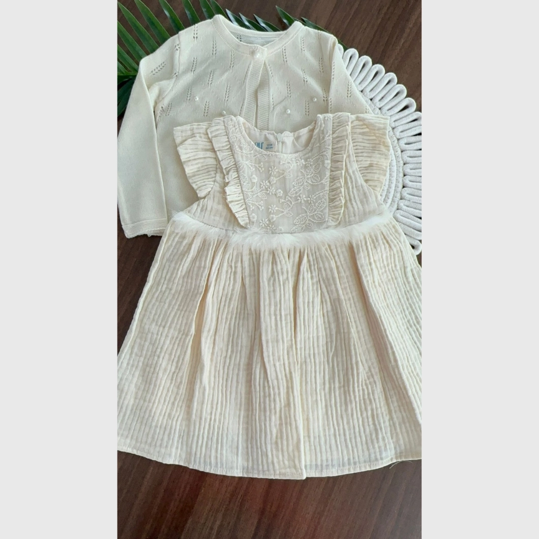 Set Rochiță și Bluziță Fetițe Esther – Delicatețe și Eleganță într-un Singur Set [7]