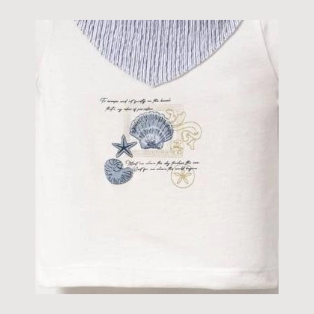 Set Vară Sea Life Băieței – Tricou & Pantaloni Bleu [5]