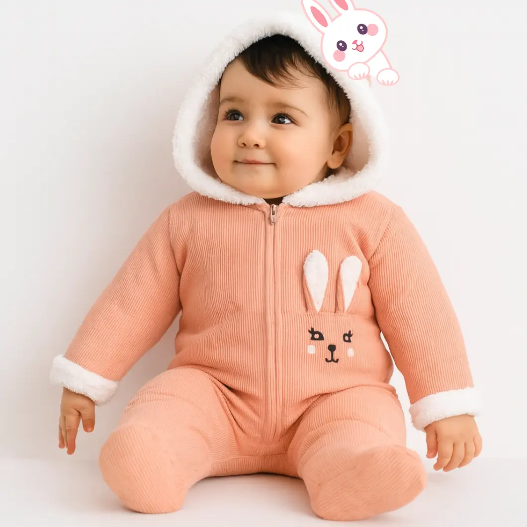 COMBINEZOANE ȘI BOTOȘEI - Combinezon Bunny Blush
