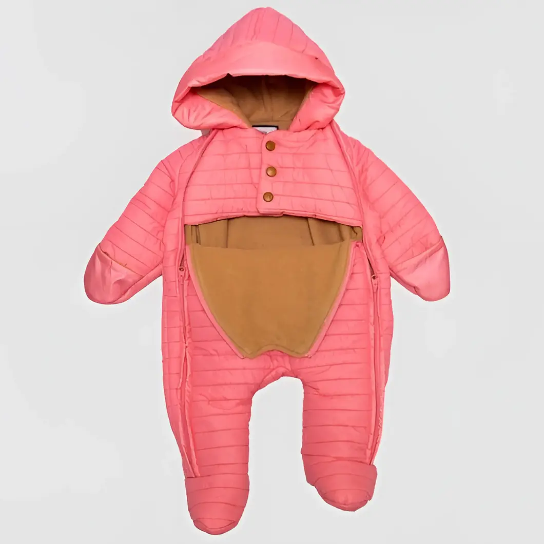 Combinezon de Iarnă Premium pentru Fetițe-Pink Flavour [5]