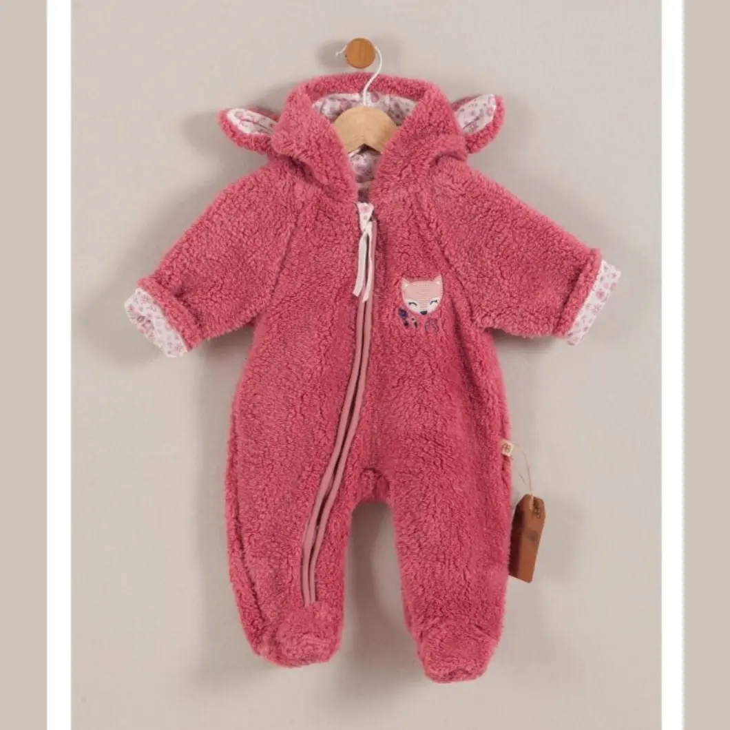 Combinezon plușat Fetițe Winter Foxy 100% Bumbac [2]
