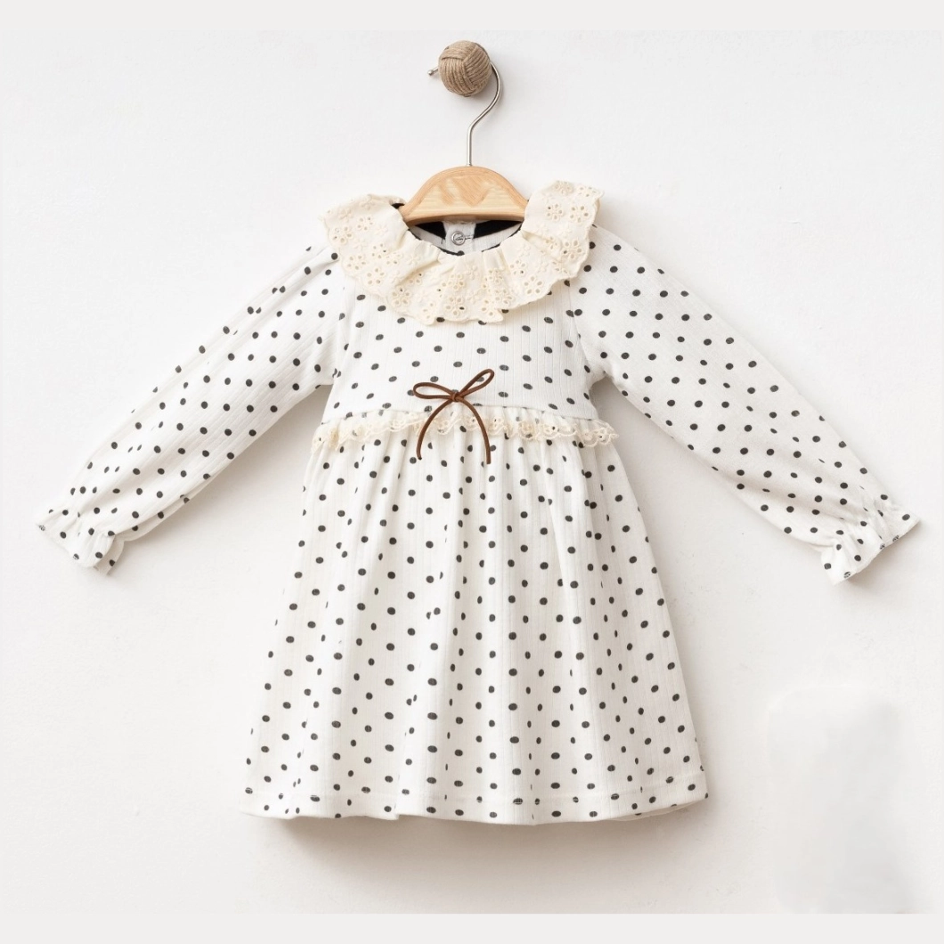 Rochiță Fetițe Dotsie – Eleganță și Delicatețe în Bumbac [3]
