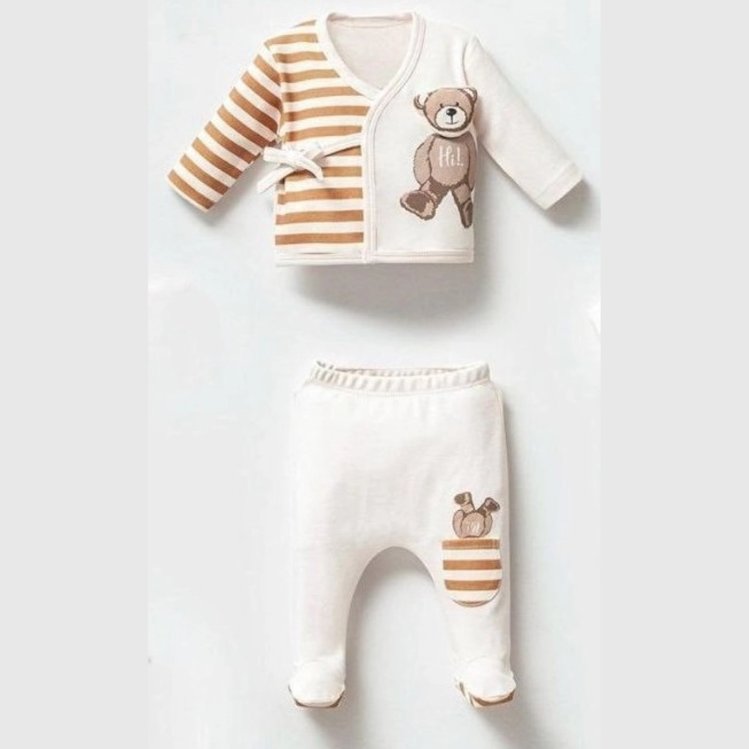 Set 10 Piese Nou-Născuți - Welcome Darling, 100% Bumbac | Confort și Stil pentru Bebe [1]