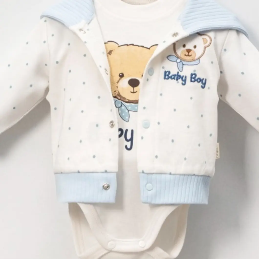 Set 3 Piese Băieței – Baby Boy – 100% Bumbac OEKO-TEX [3]
