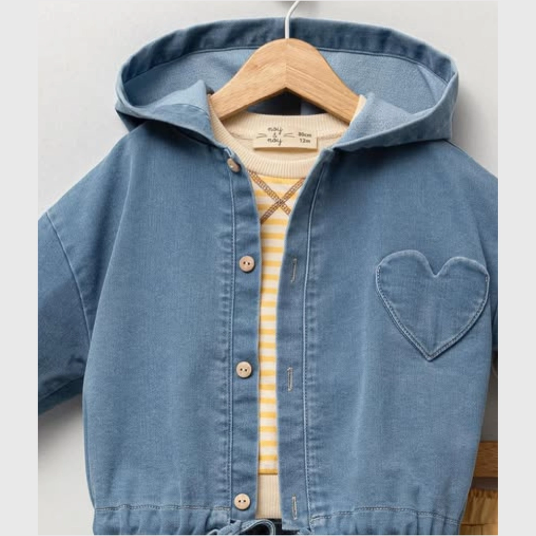 Set Casual 3 Piese Băieței Maverick, 100% Bumbac [4]