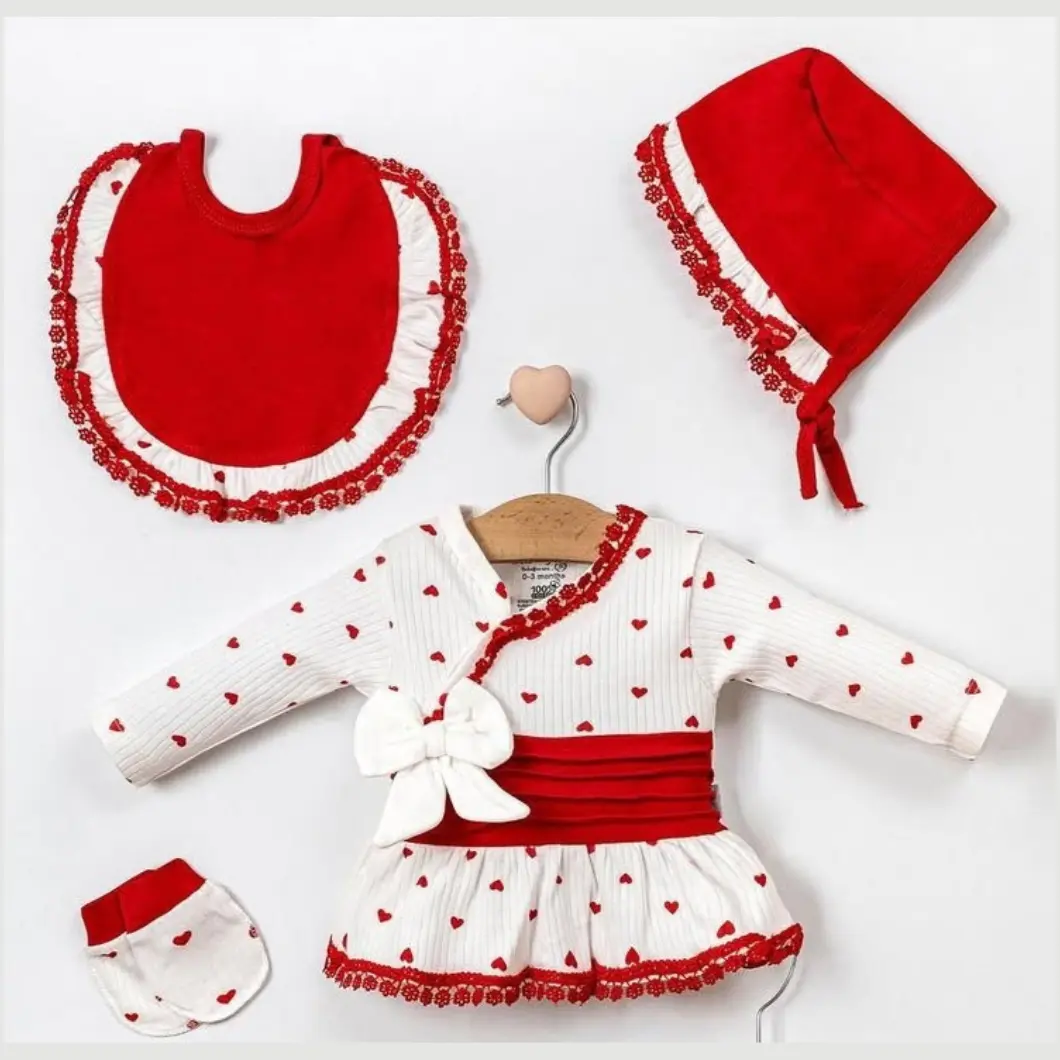Set 5 Piese Hearts Tradition Fetițe [1]