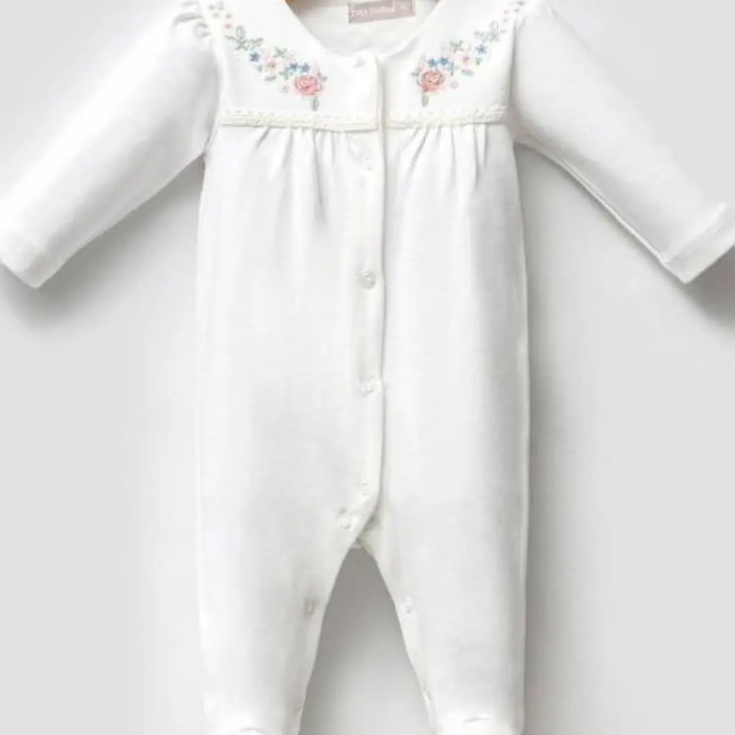 Set 5Piese Nou Născuți White Daisy - 100% Bumbac [3]