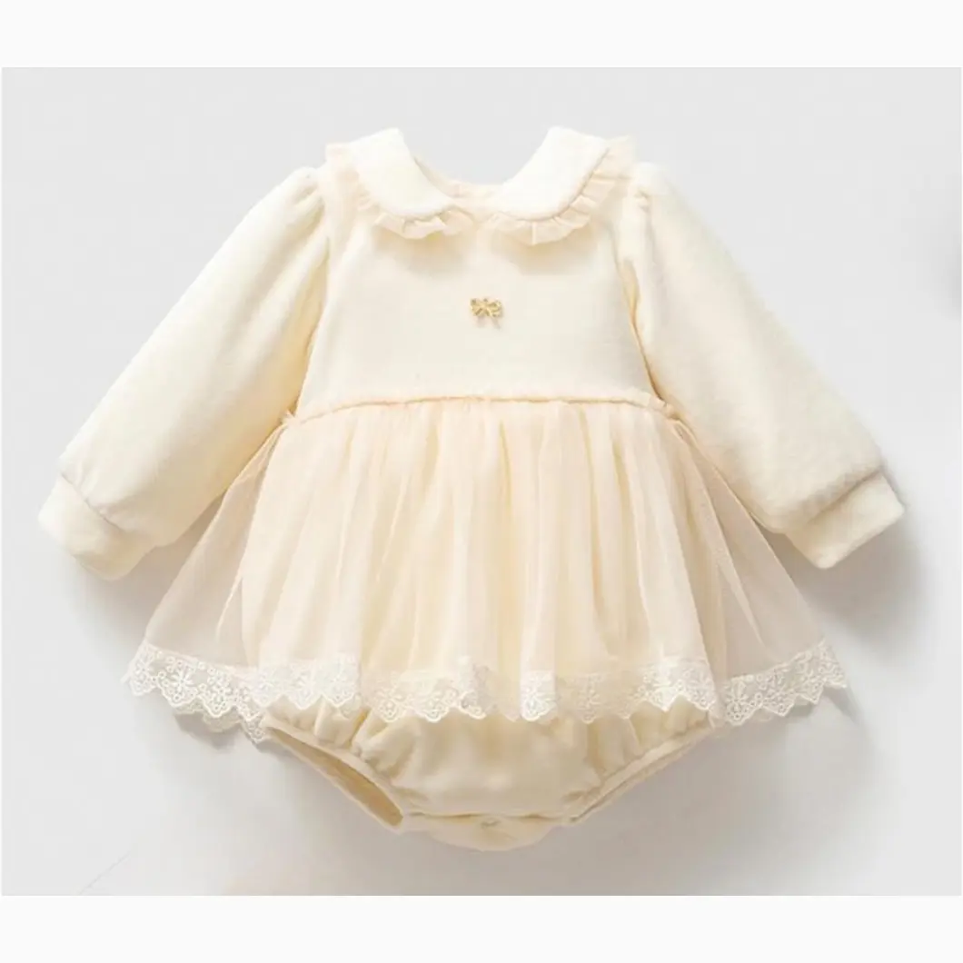Set Botez Catifea Premium Fetițe Stefania [4]
